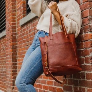 PLG Crossbody Tote with Zipper Closure Plus Bonus!